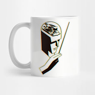 Vintage Musical Inspiration Head Mug